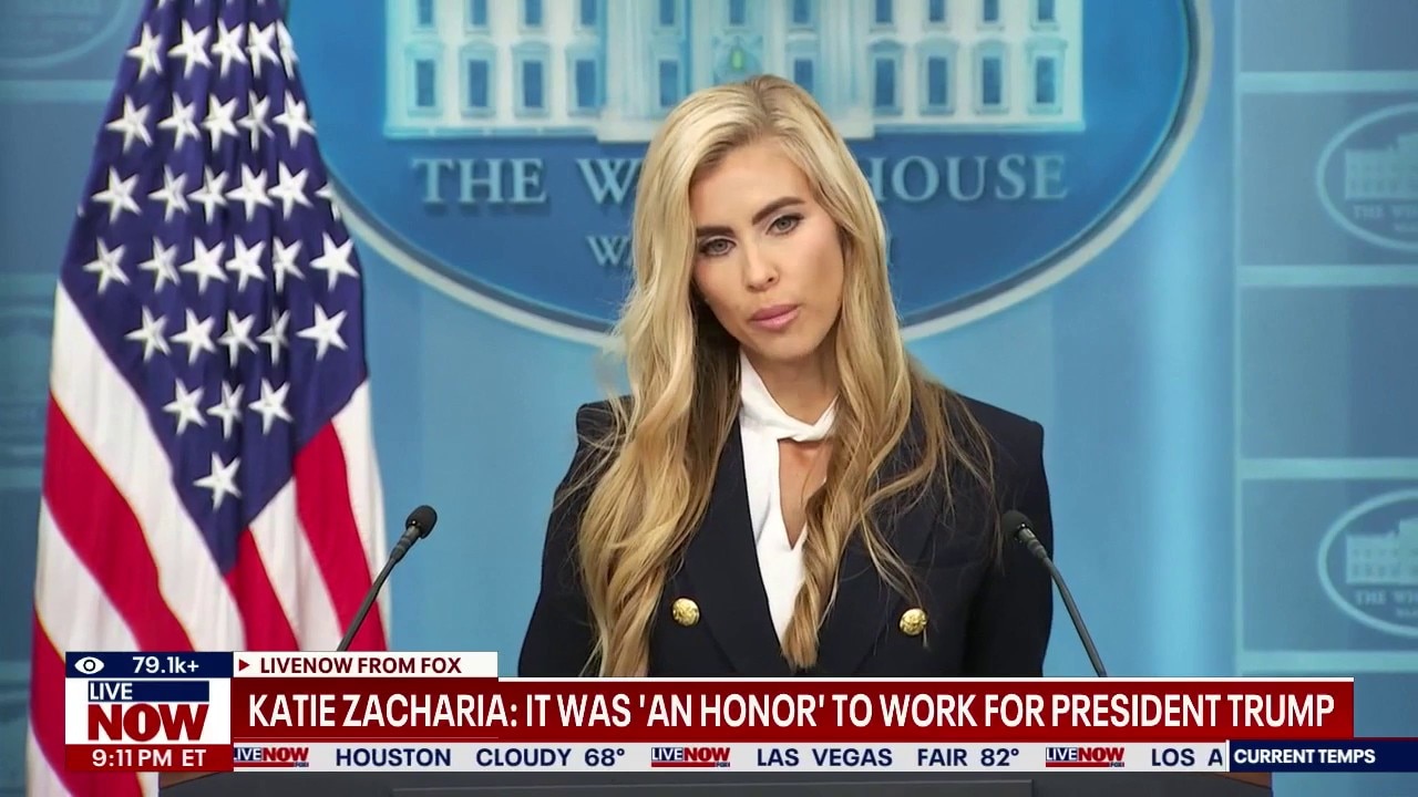 Zacharia says it was 'an honor' to work for Trump
