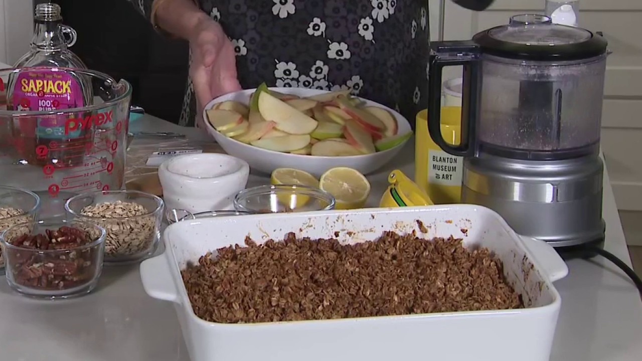 Apple crisp recipe from Tierra Neubaum