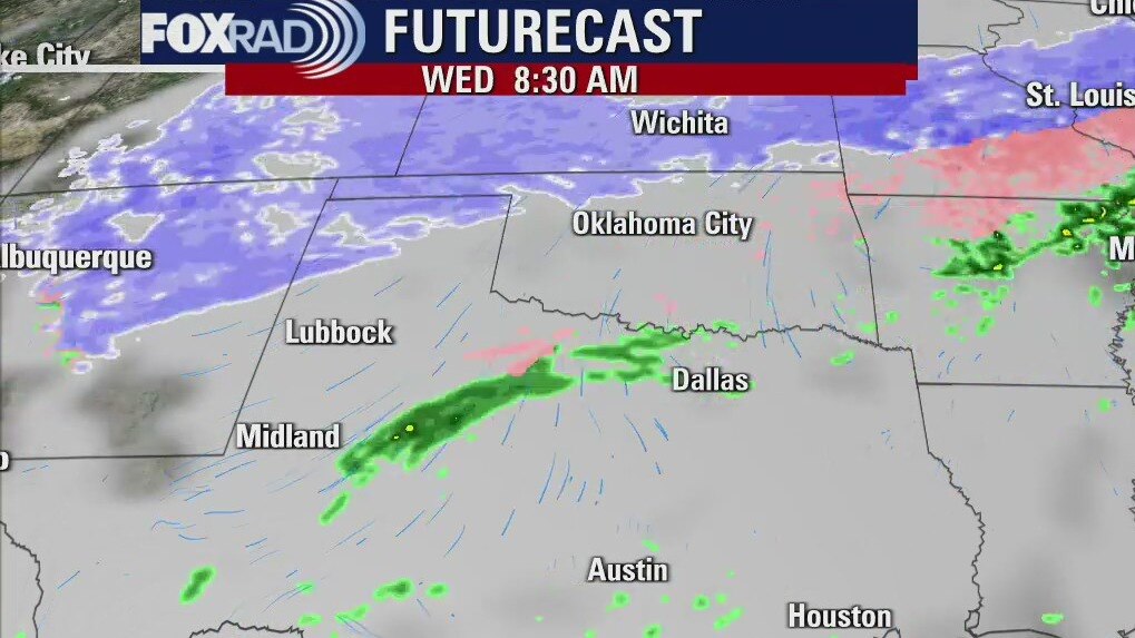 Wednesday morning weather forecast