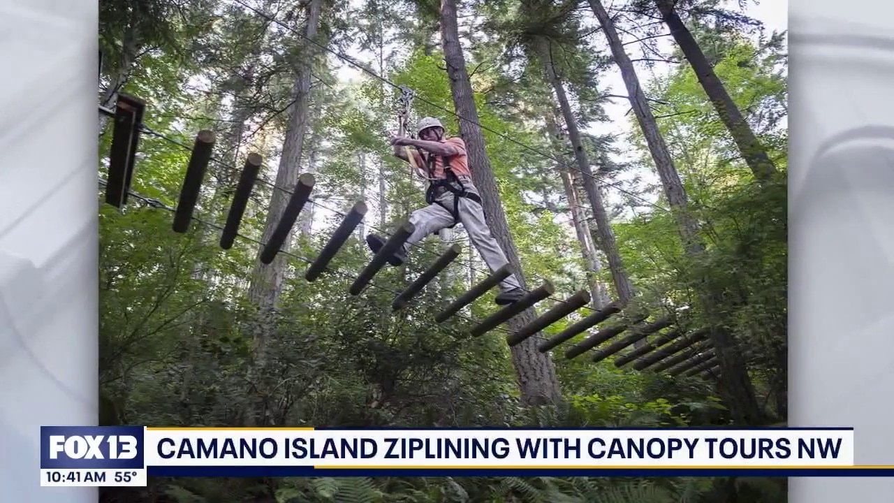 WA's Canopy Tours NW offers ziplining