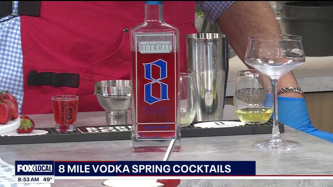 8 Mile Vodka features spring cocktail recipes