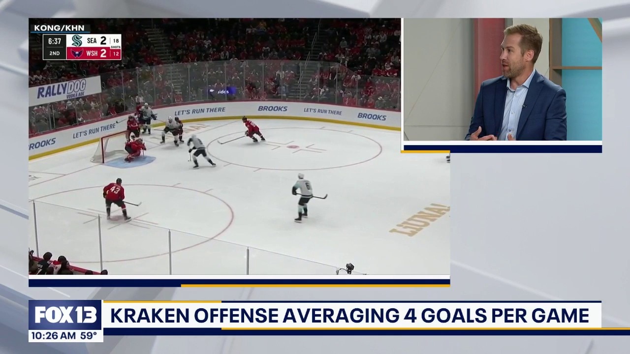 What's Kraken: Kraken offense averaging 4 goals per game