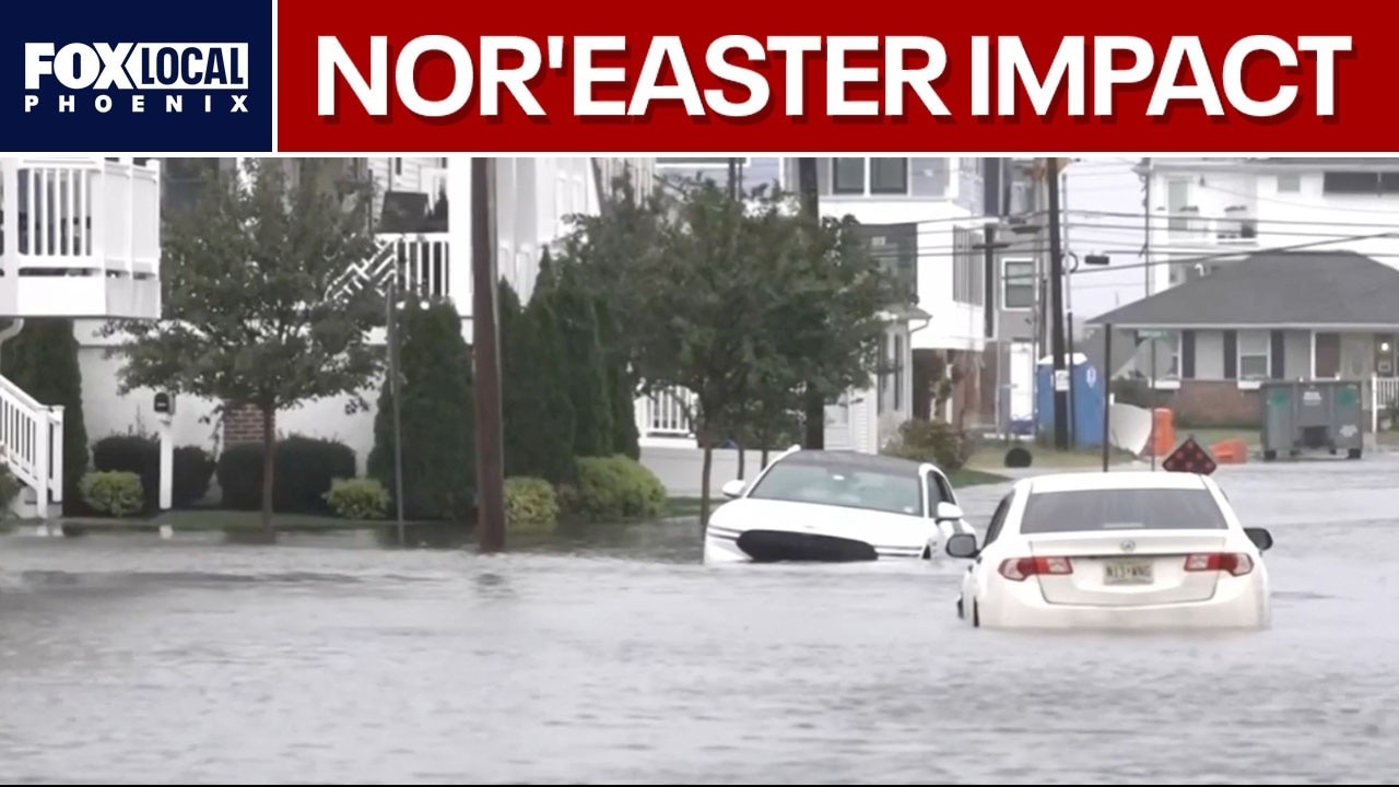 Deadly nor'easter pummels East Coast, submerging streets and vehicles