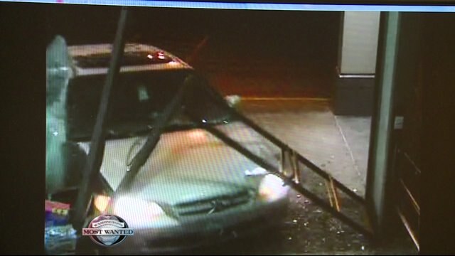 WANTED: Car-crashing Big 5 burglar