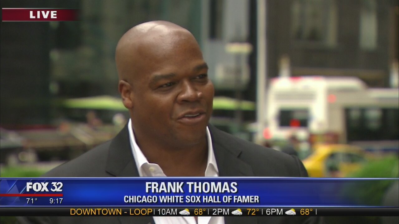 Frank Thomas talks new cookbook 'The Big Hurt's Guide to BBQ and Grilling'