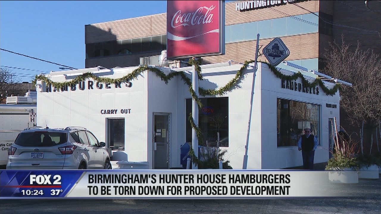 Birmingham's Hunter House Hamburgers to be torn down for proposed development