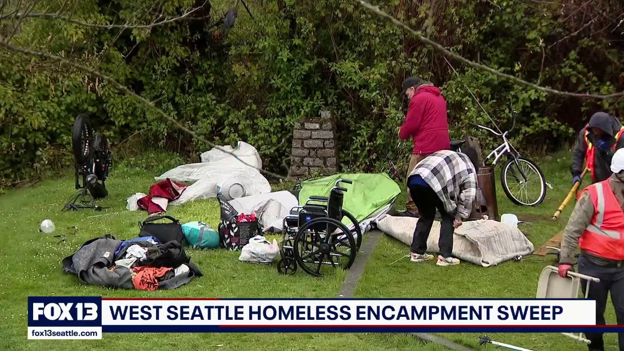 West Seattle homeless encampment swept despite mayor's promise