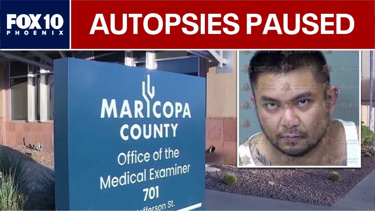 Suspect accused of sexually assaulting bodies at Phoenix morgue