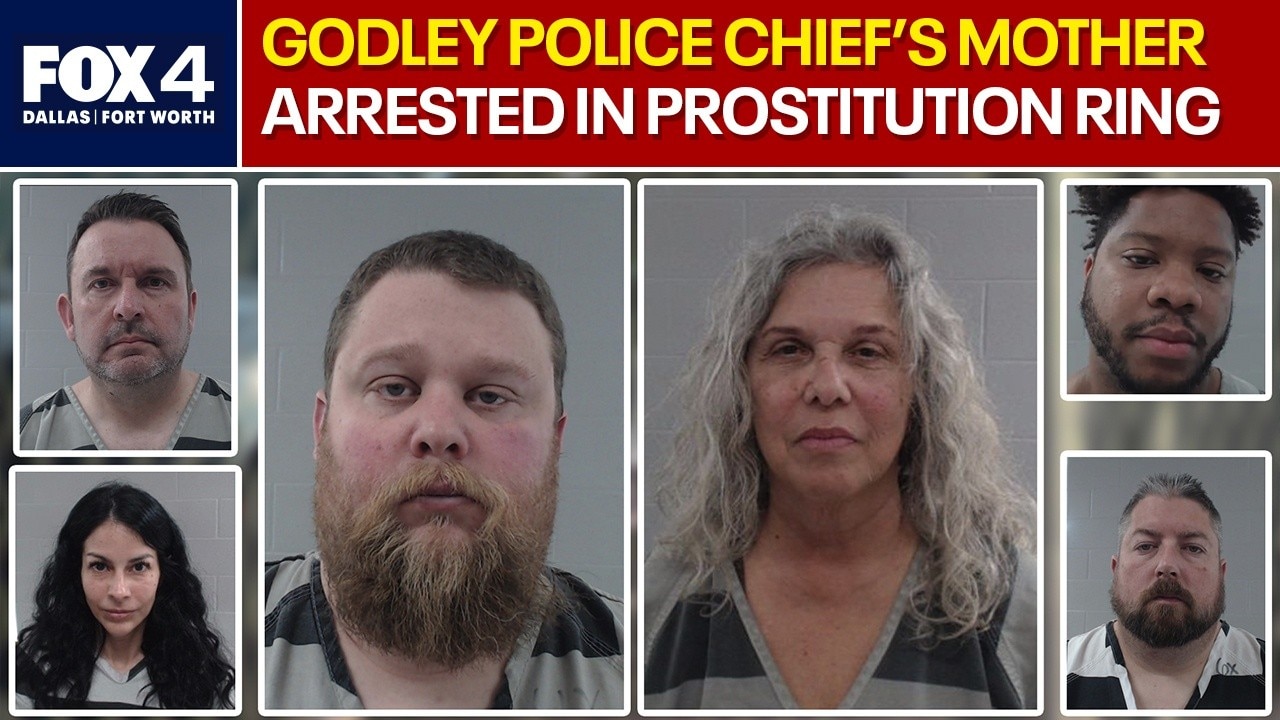 Ex-police chief, mother charged in prostitution probe