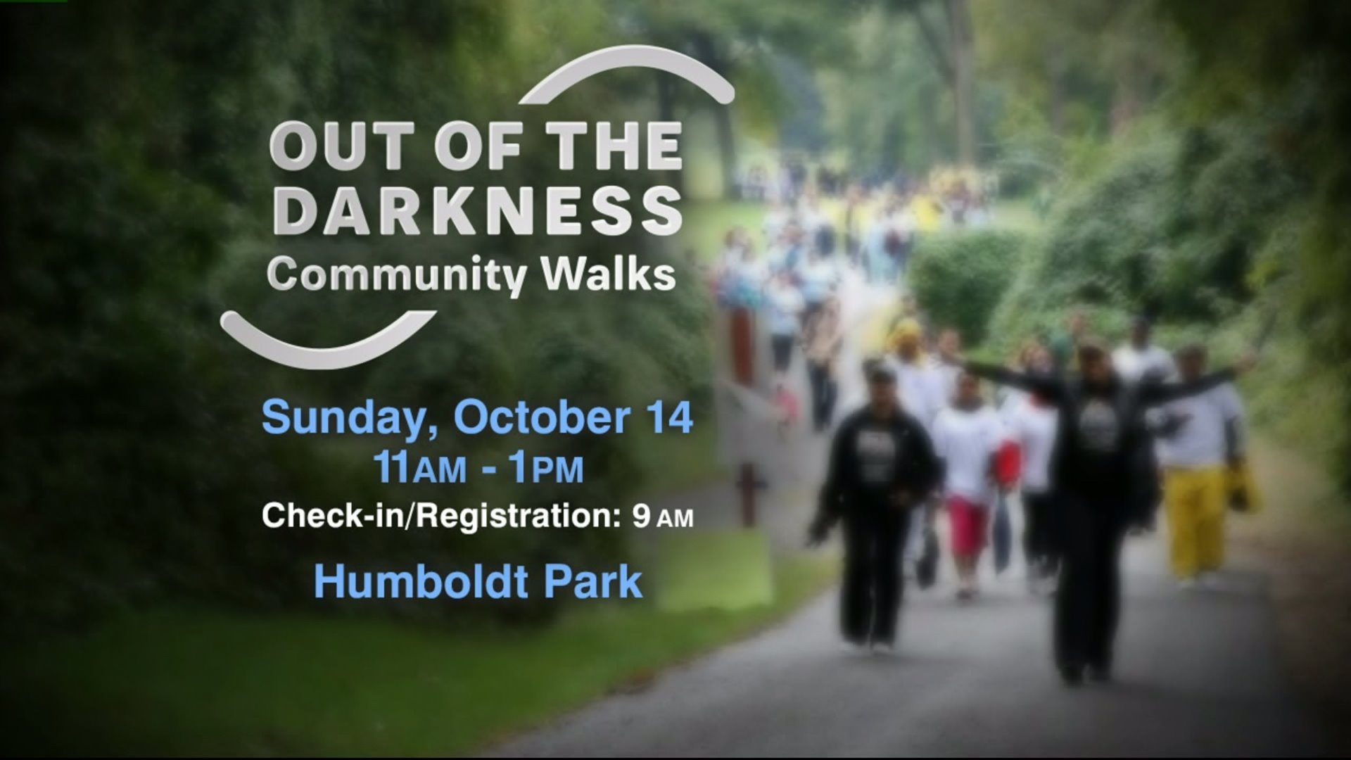 Out of the Darkness walk