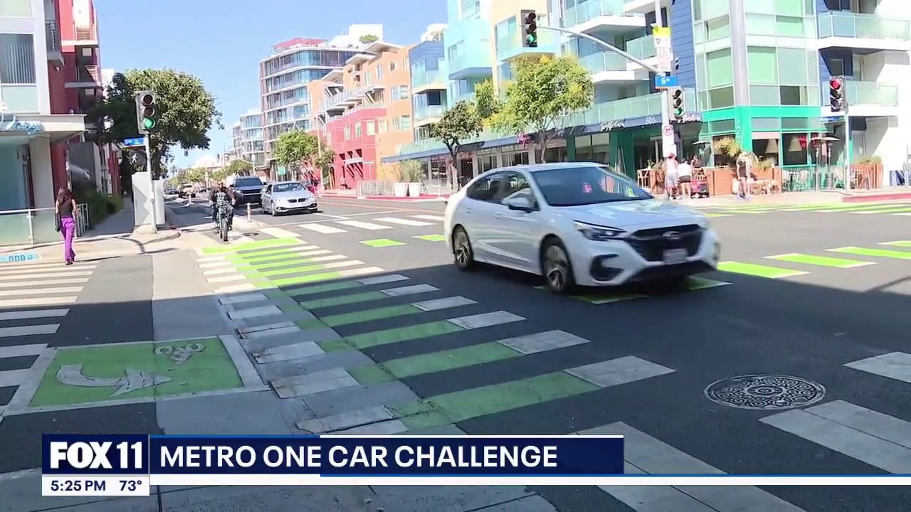 LA Metro one-car challenge