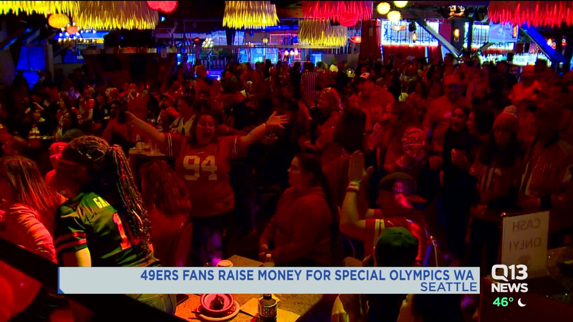 49ers fans raise thousands for Special Olympics Washington