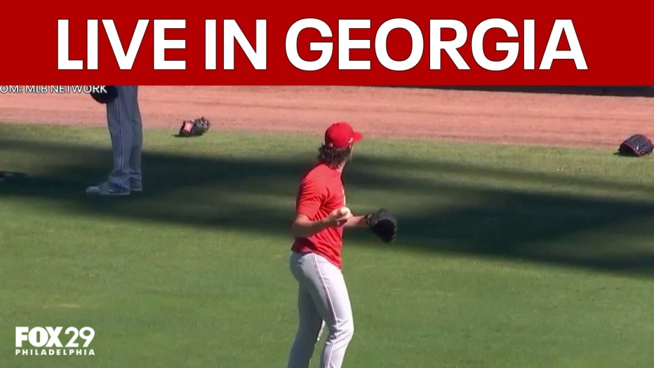 Phillies prepare for Braves wildcard series at Truist Park in Georgia