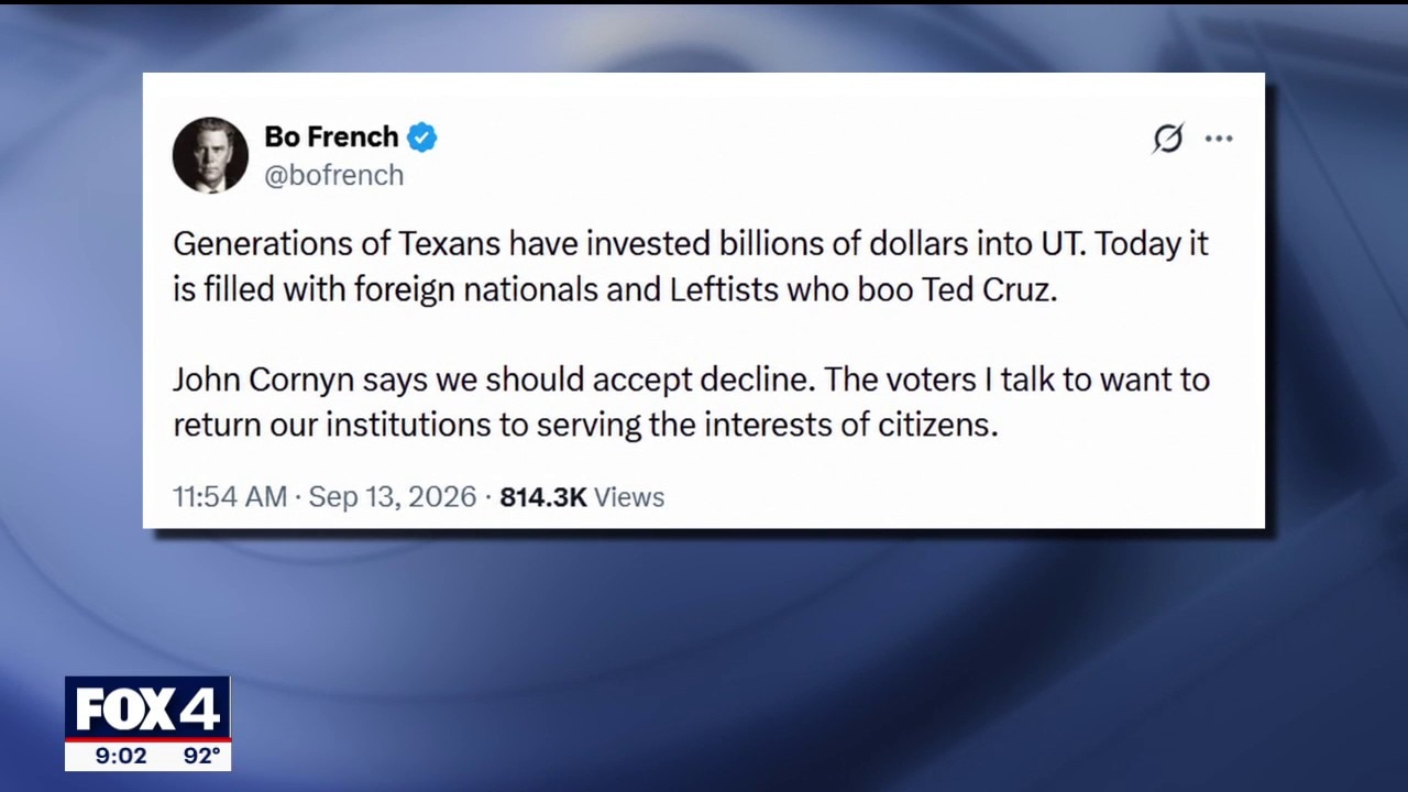 Bo French criticizes UT Austin student demographics