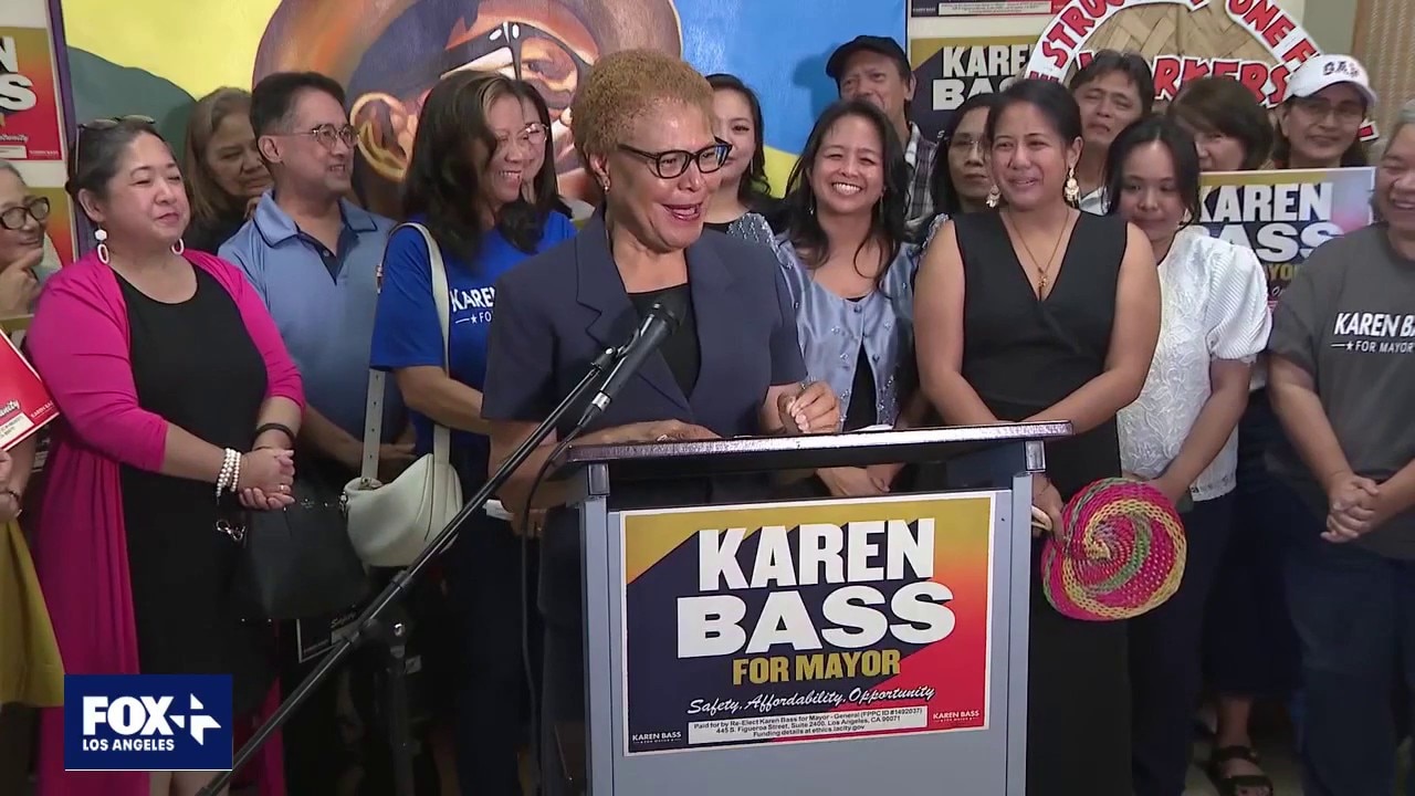 Pilipino Action Center endorses Karen Bass for LA Mayor