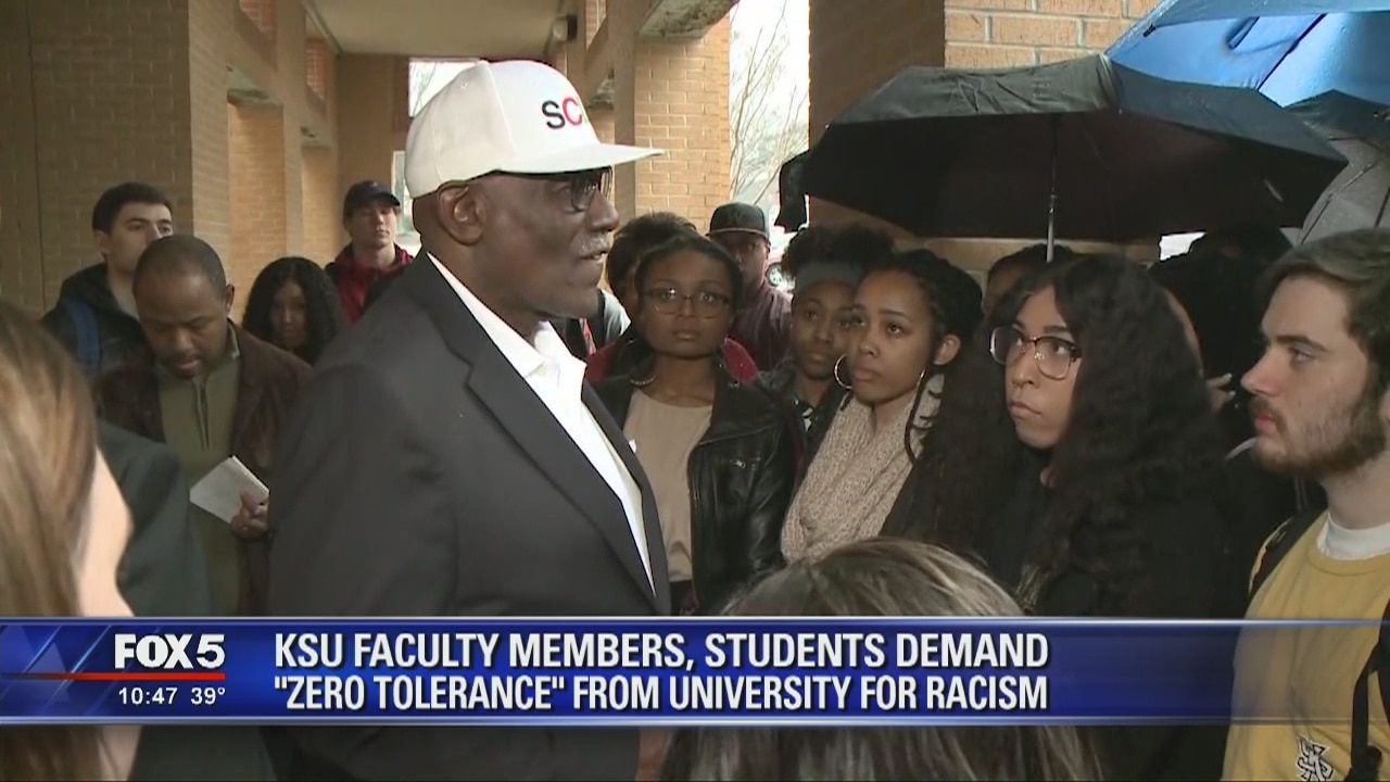 KSU faculty members, students demand ?zero tolerance? from university for racism