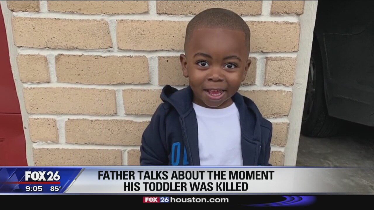 Father talks about the moment his toddler was killed