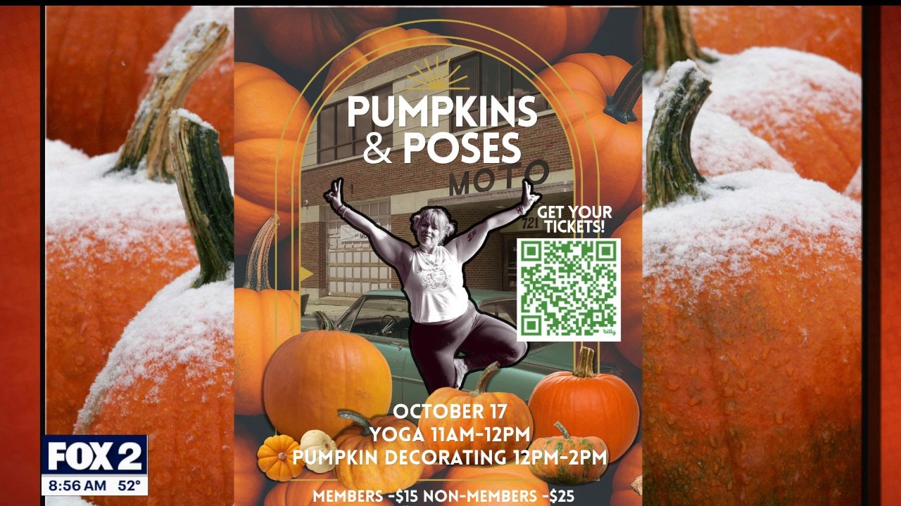 Yoga Instruction & Life Coach Hailey Zurich hosts Pumpkins & Poses