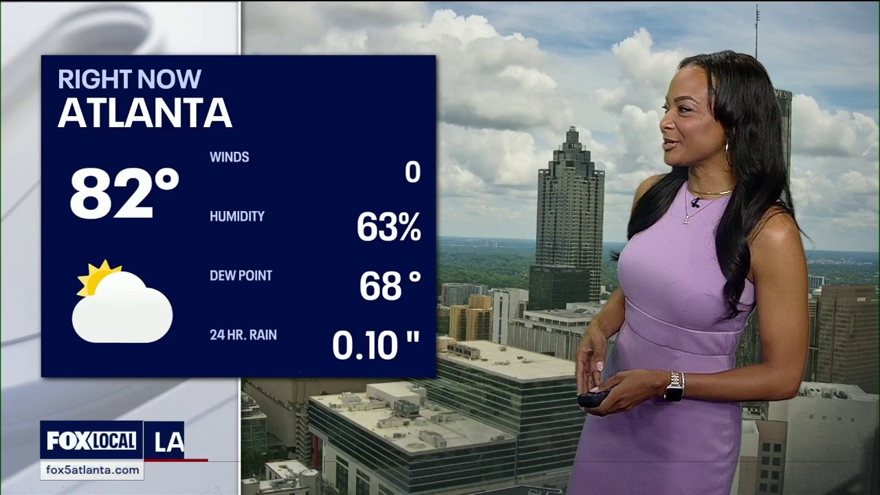 Thursday midday weather forecast