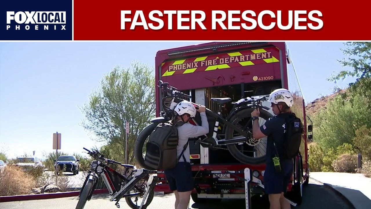 E-bikes speed up mountain rescues in Phoenix