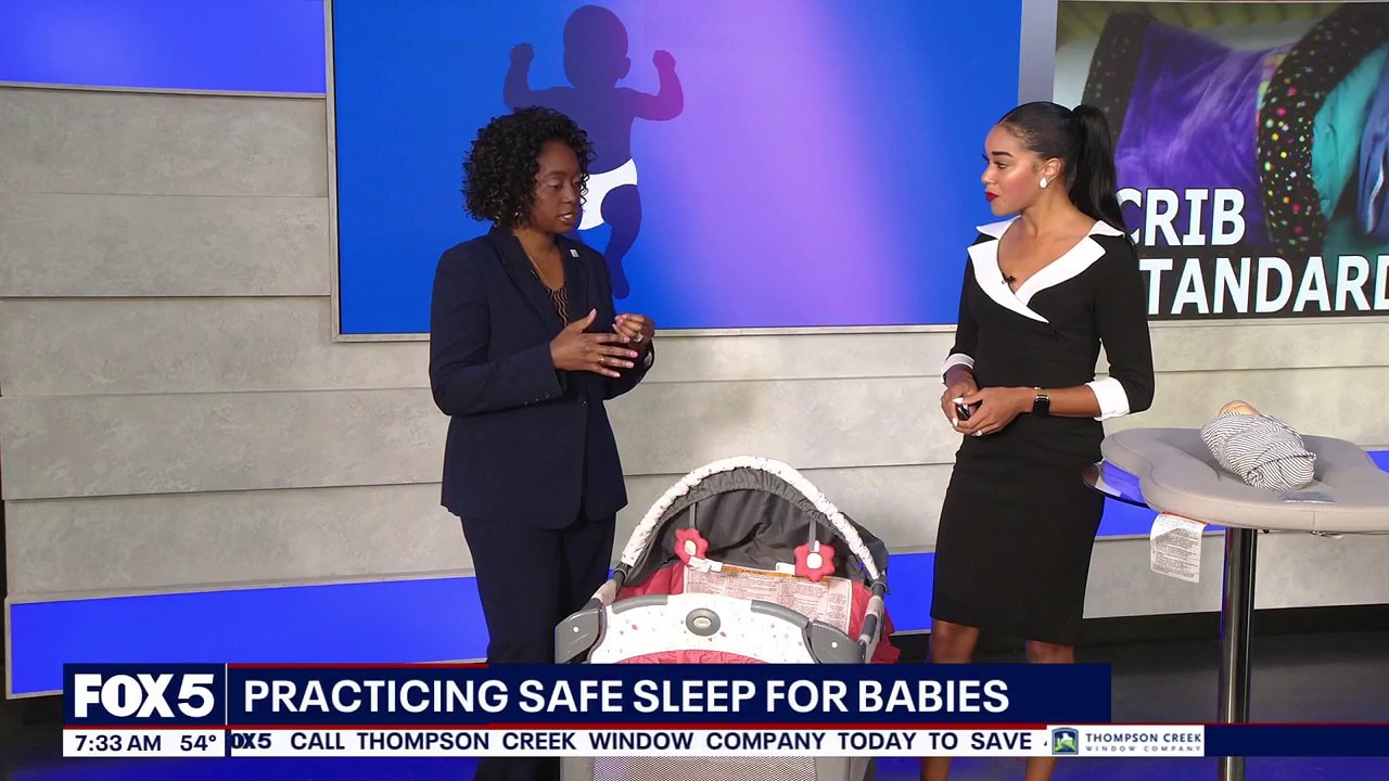 Practicing safe sleep for babies