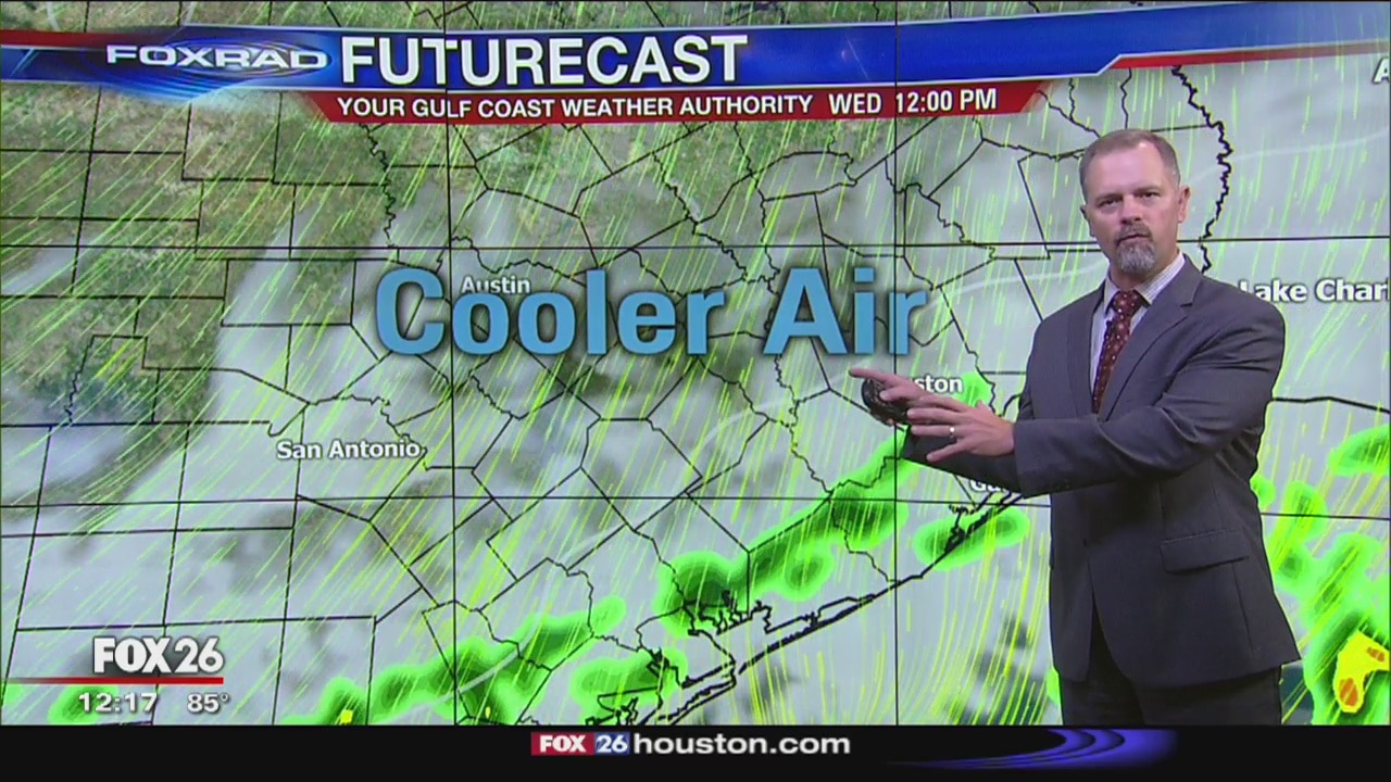 October 14 Houston-area weather forecast