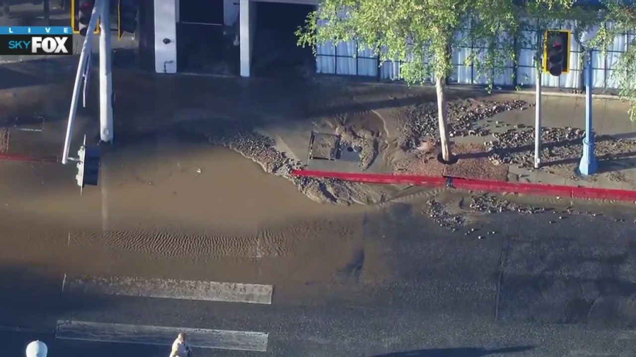 Another possible water main break in West Hollywood