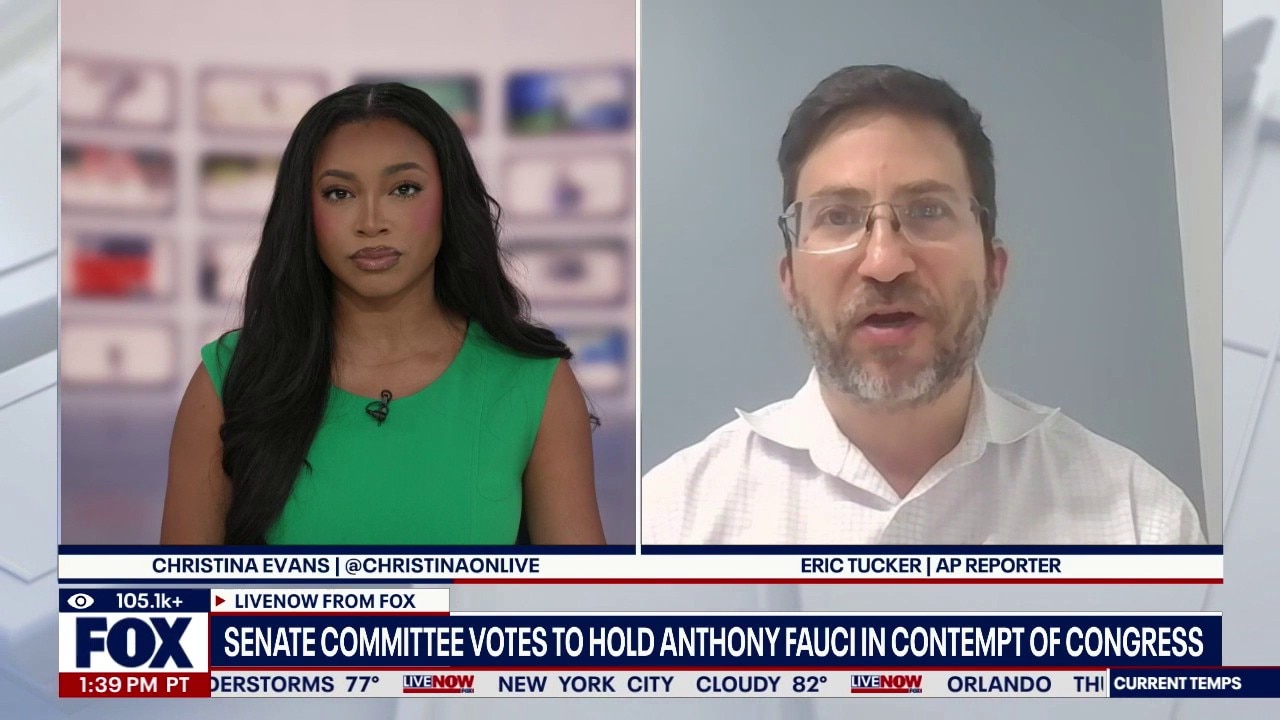 Senate votes to hold Dr. Fauci in contempt of Congress
