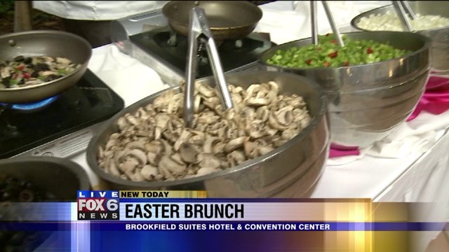 Enjoying Easter Brunch at Brookfield Suites