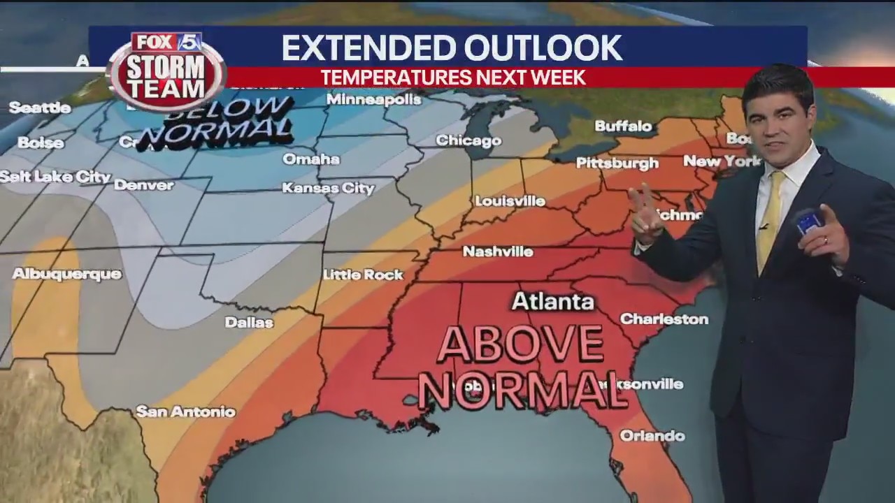 Weekend forecast update