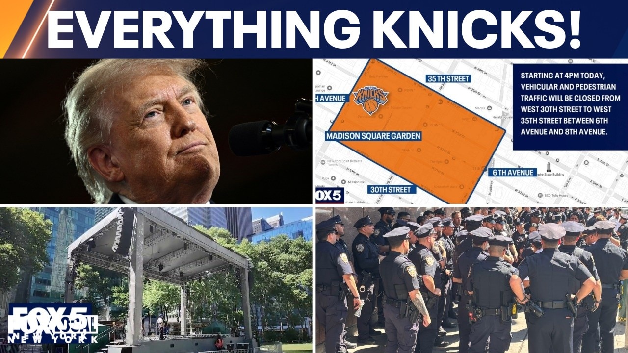 Trump, street closures, NYPD, watch parties: Knicks team coverage