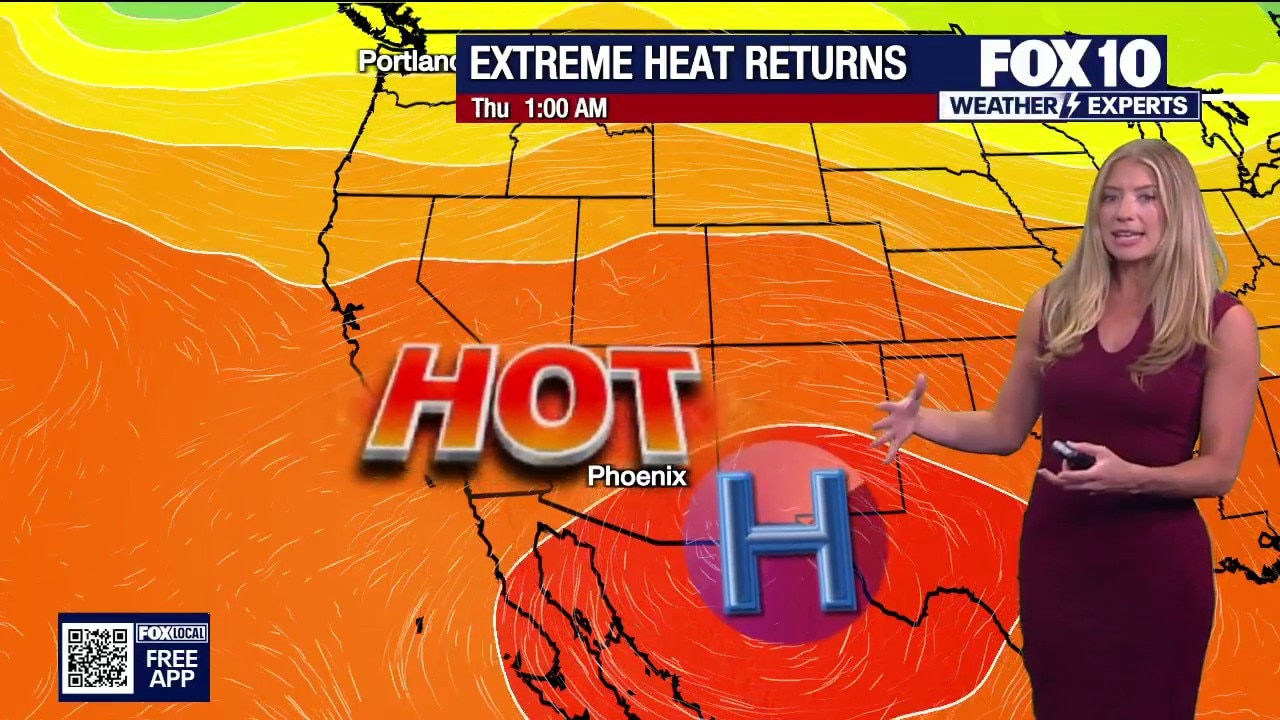 Temperatures to approach 115 degrees before monsoon moisture brings storm chances