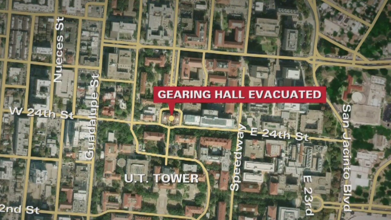 UT building evacuated