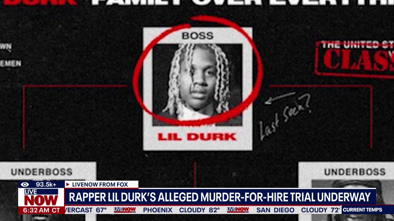 Rapper Lil Durk's murder-for-hire trial underway
