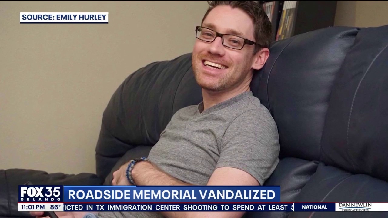 Family seeks answers after roadside memorial vandalized in Brevard County