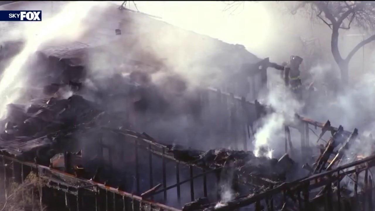 Peoria home destroyed by large fire