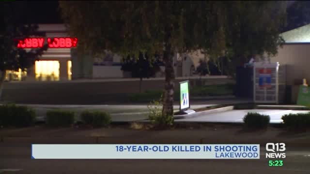 18-year-old killed in Lakewood, Washington shooting
