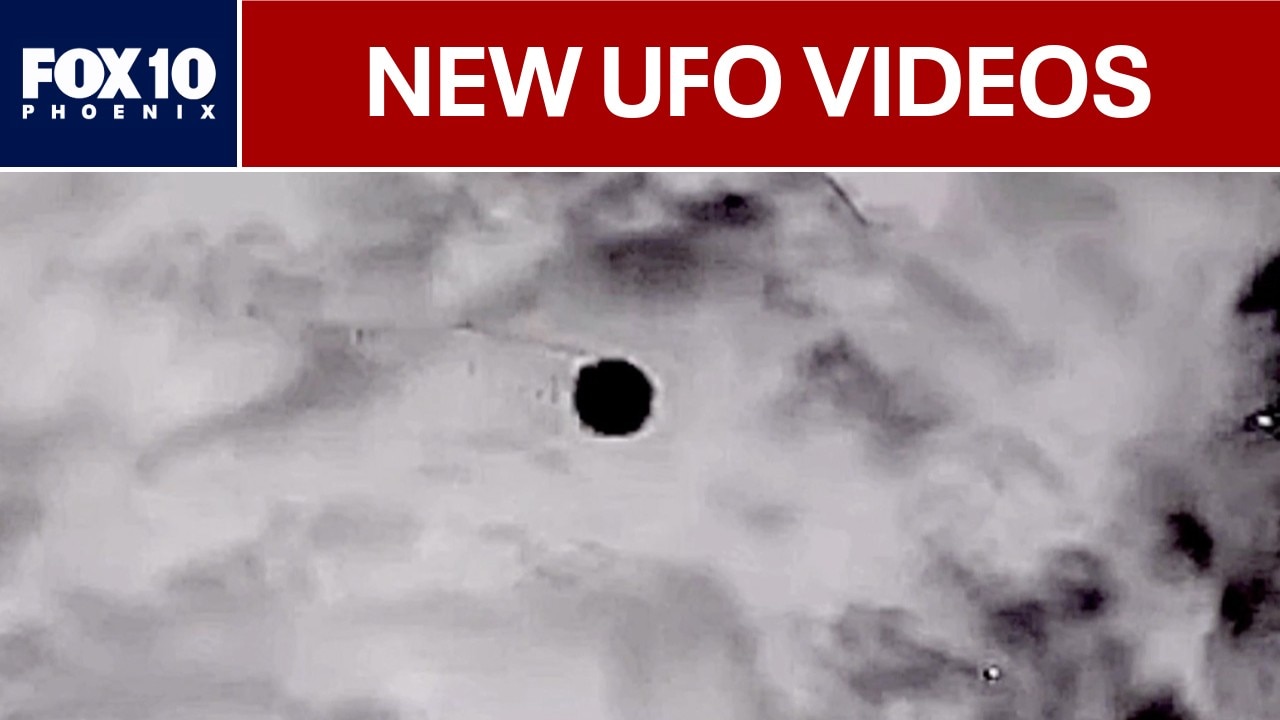 Pentagon releases new UFO videos under Trump directive