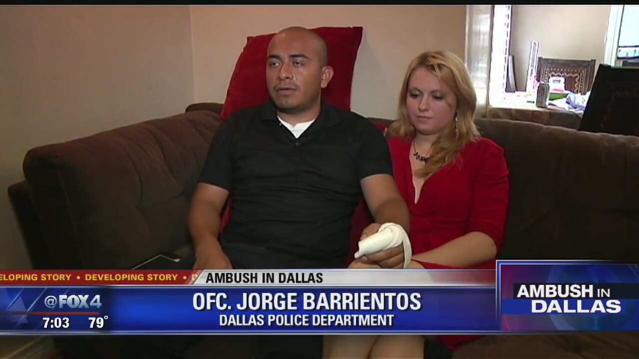Injured officer ready to move forward after shooting