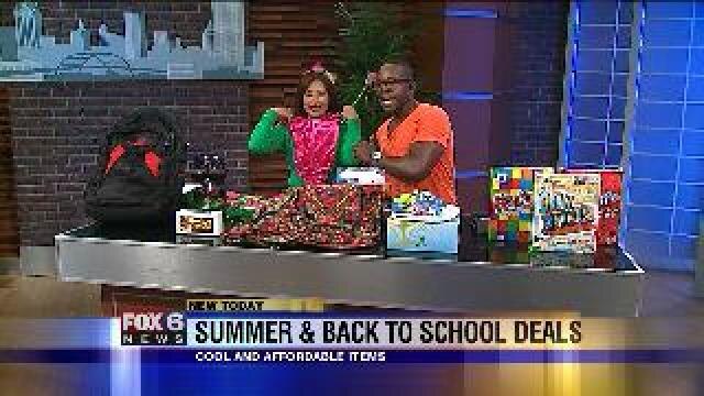 Jaymes Duke Ballard shows off summer, back-to-school deals