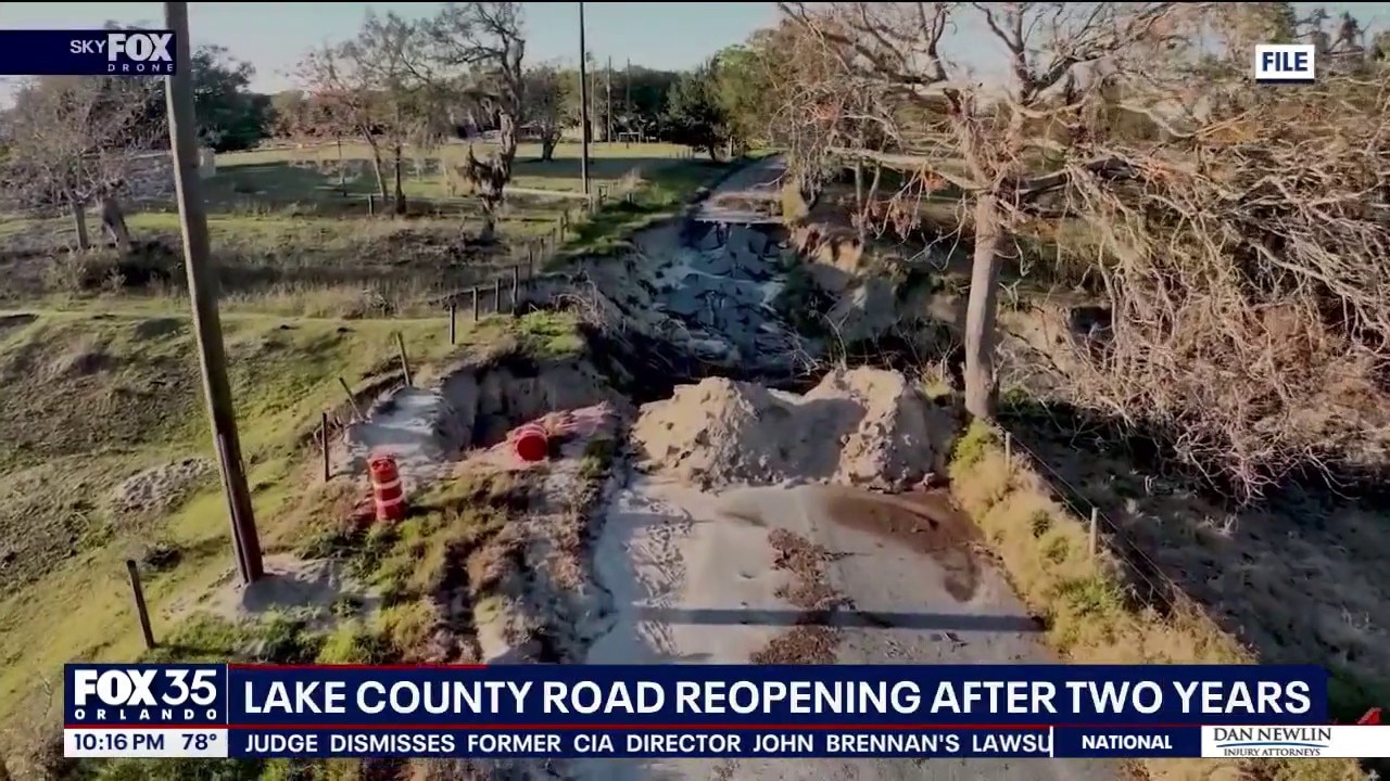 Britt Road in Lake County to reopen after two-year closure