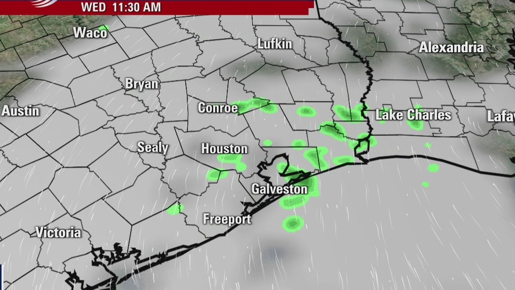 Wednesday morning weather forecast