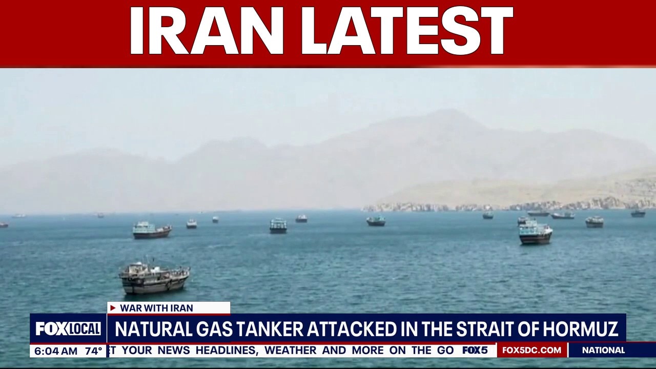 Natural gas tanker attacked in the Strait of Hormuz | FOX 5 AT 6AM