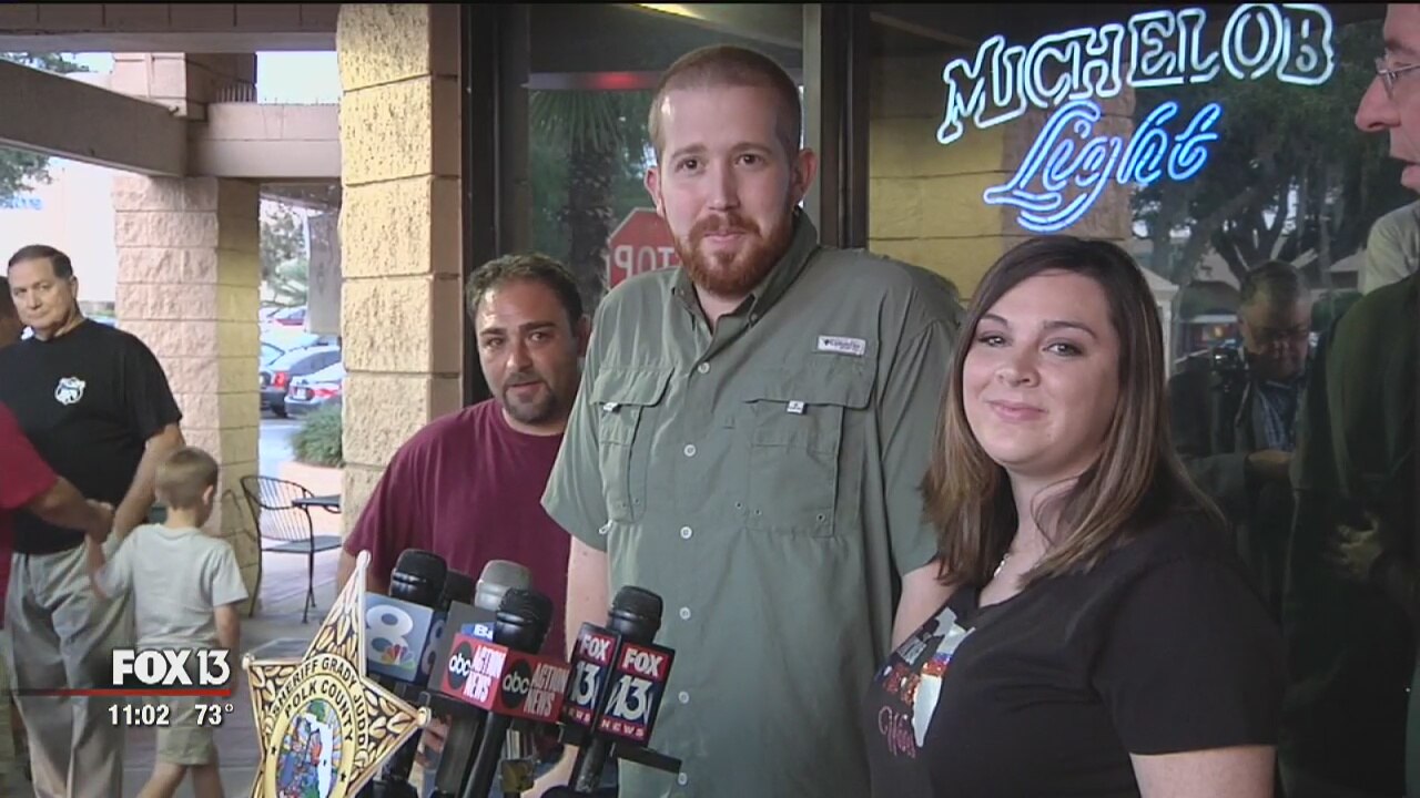 Injured Polk deputy talks about recovery