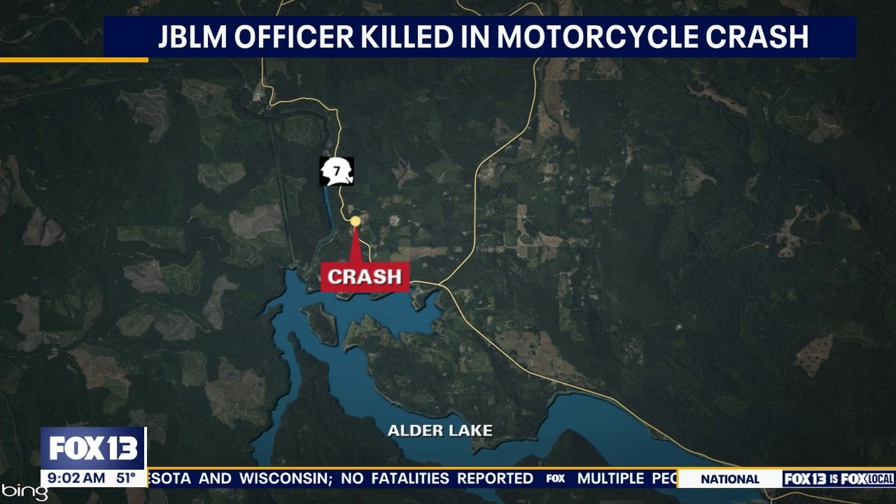 JBLM soldier killed in motorcycle crash near Alder Lake