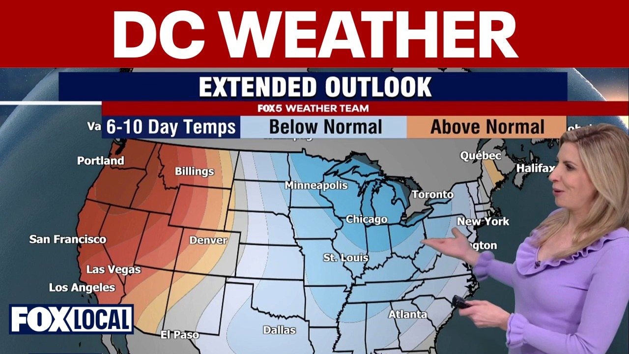 Washington DC forecast: Cloudy and cold for the next few days
