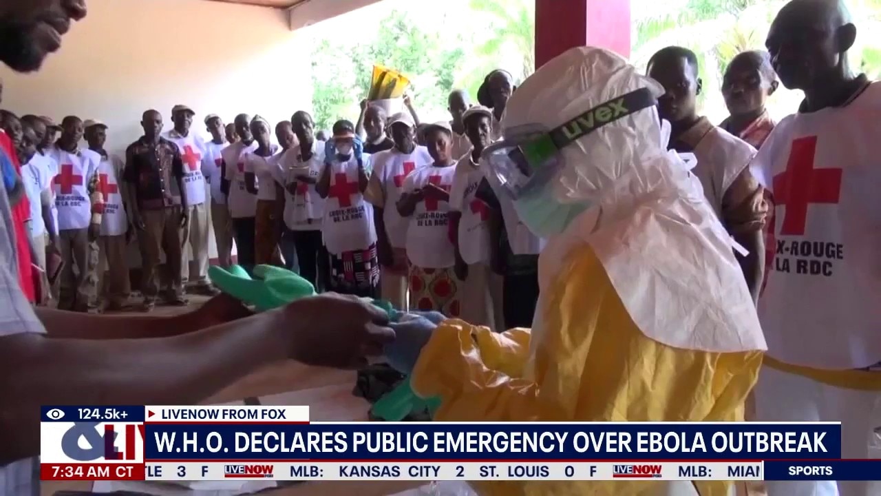 Congo's Ebola outbreak declared global health emergency