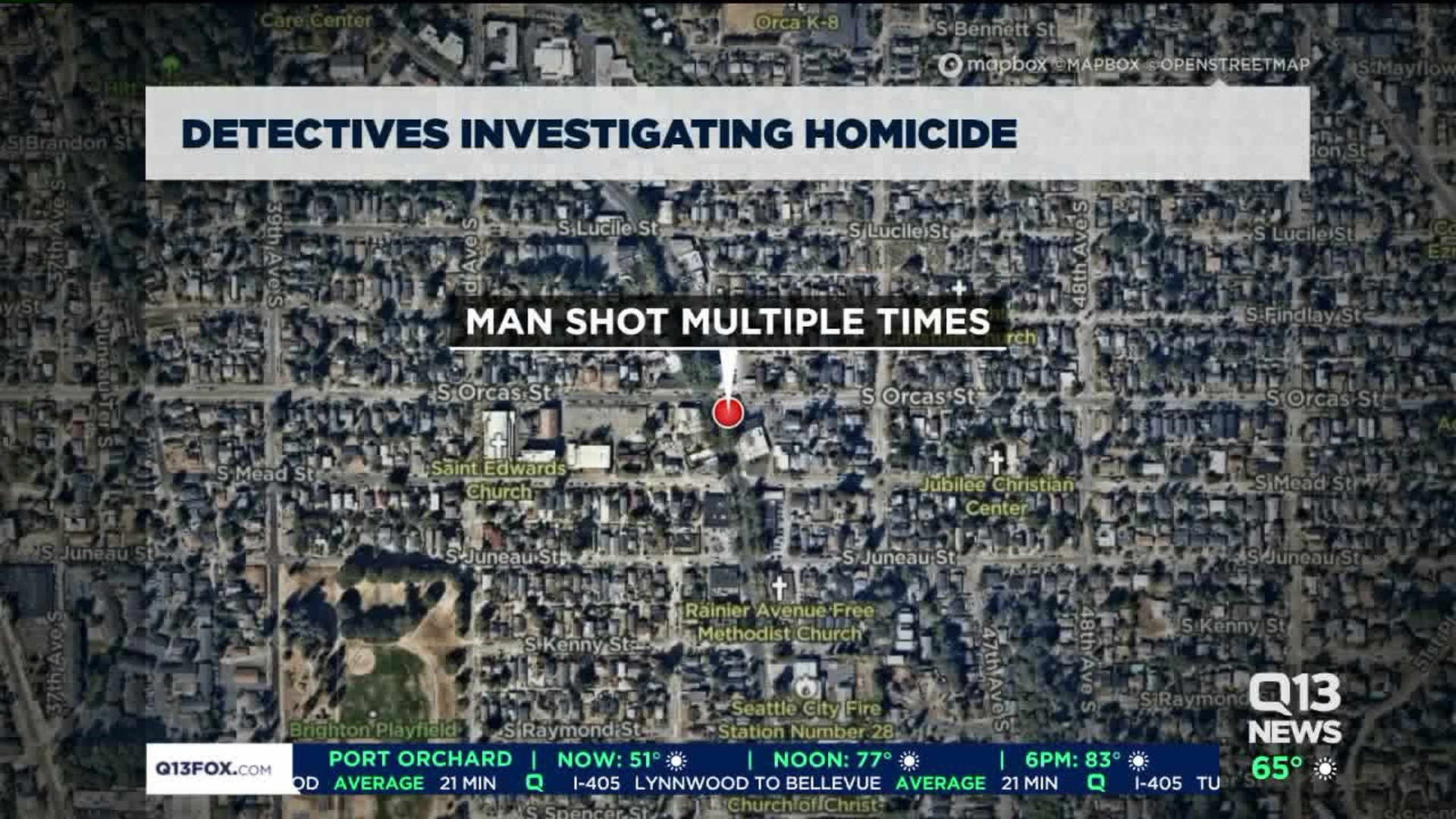 Man shot, killed in Hillman City neighborhood