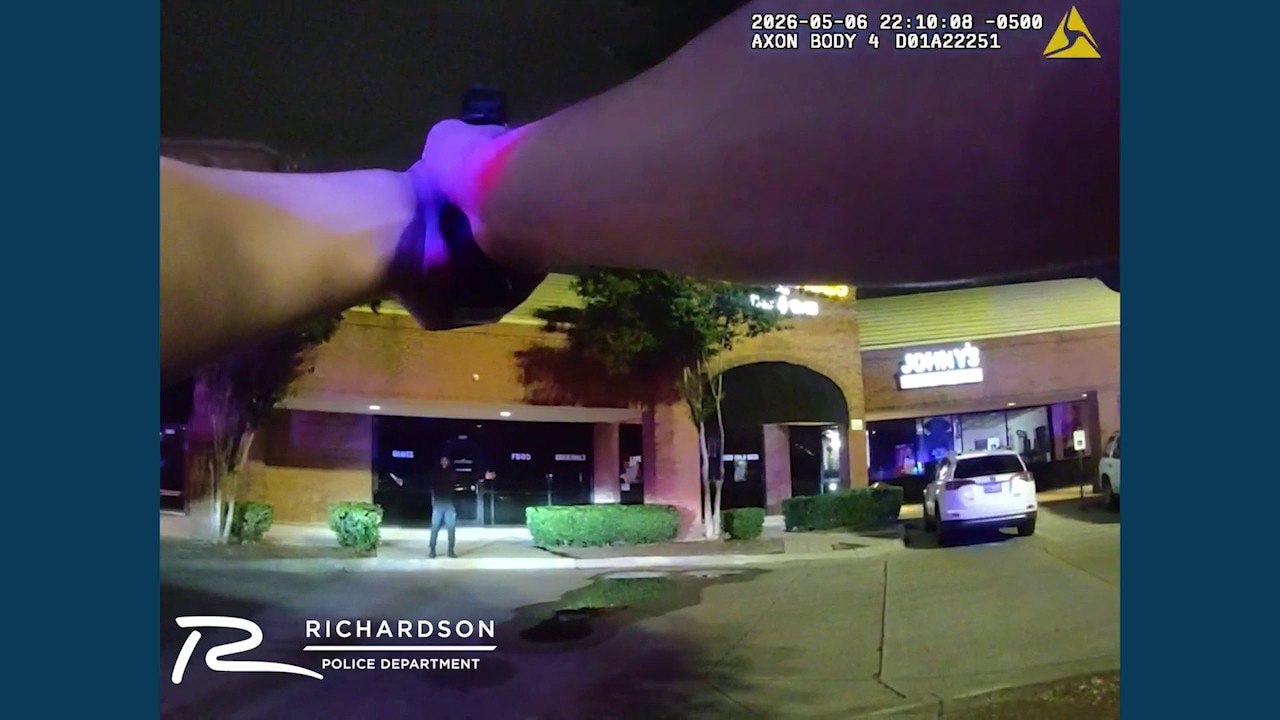 Richardson Police officer-involved shooting body cam video