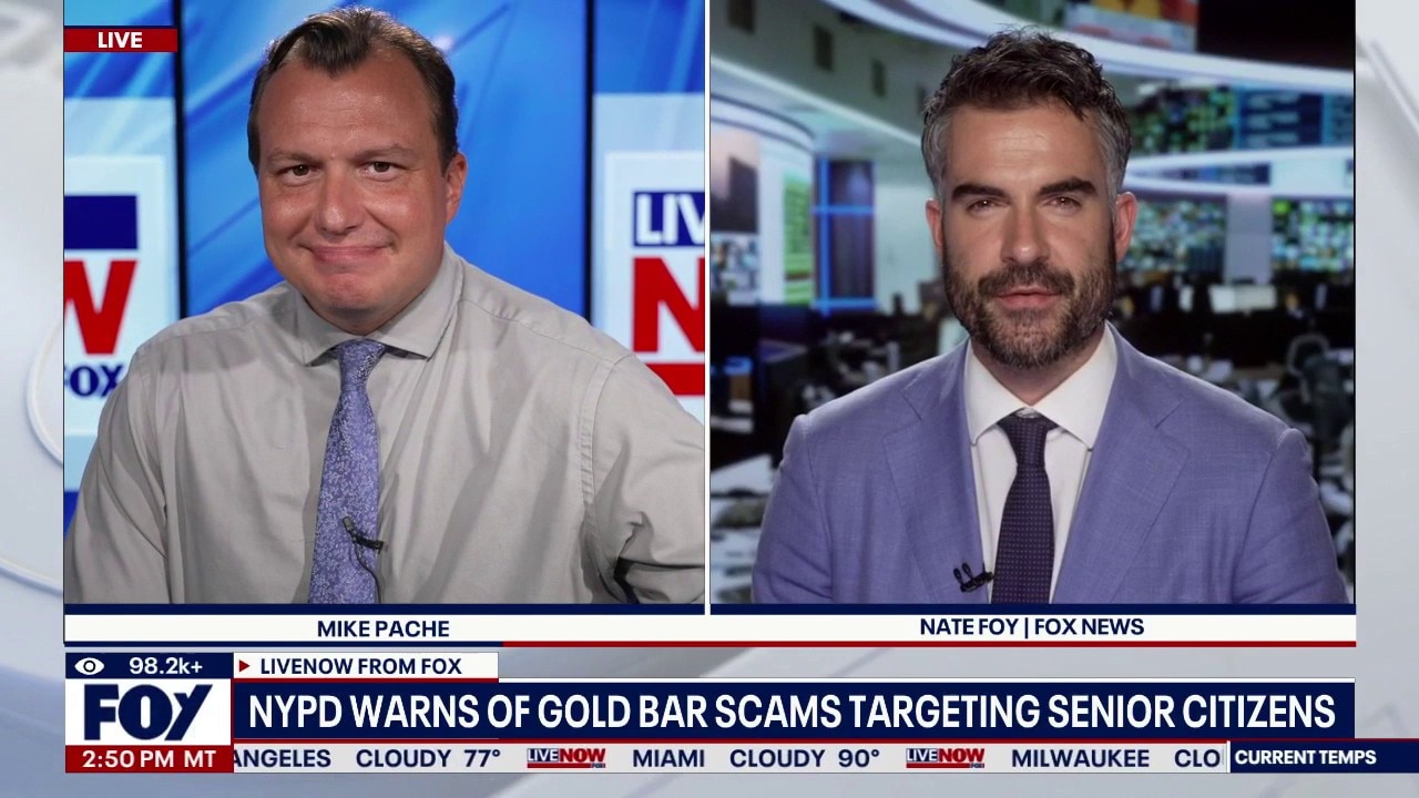 NYPD warns of gold bar scams targeting senior citizens